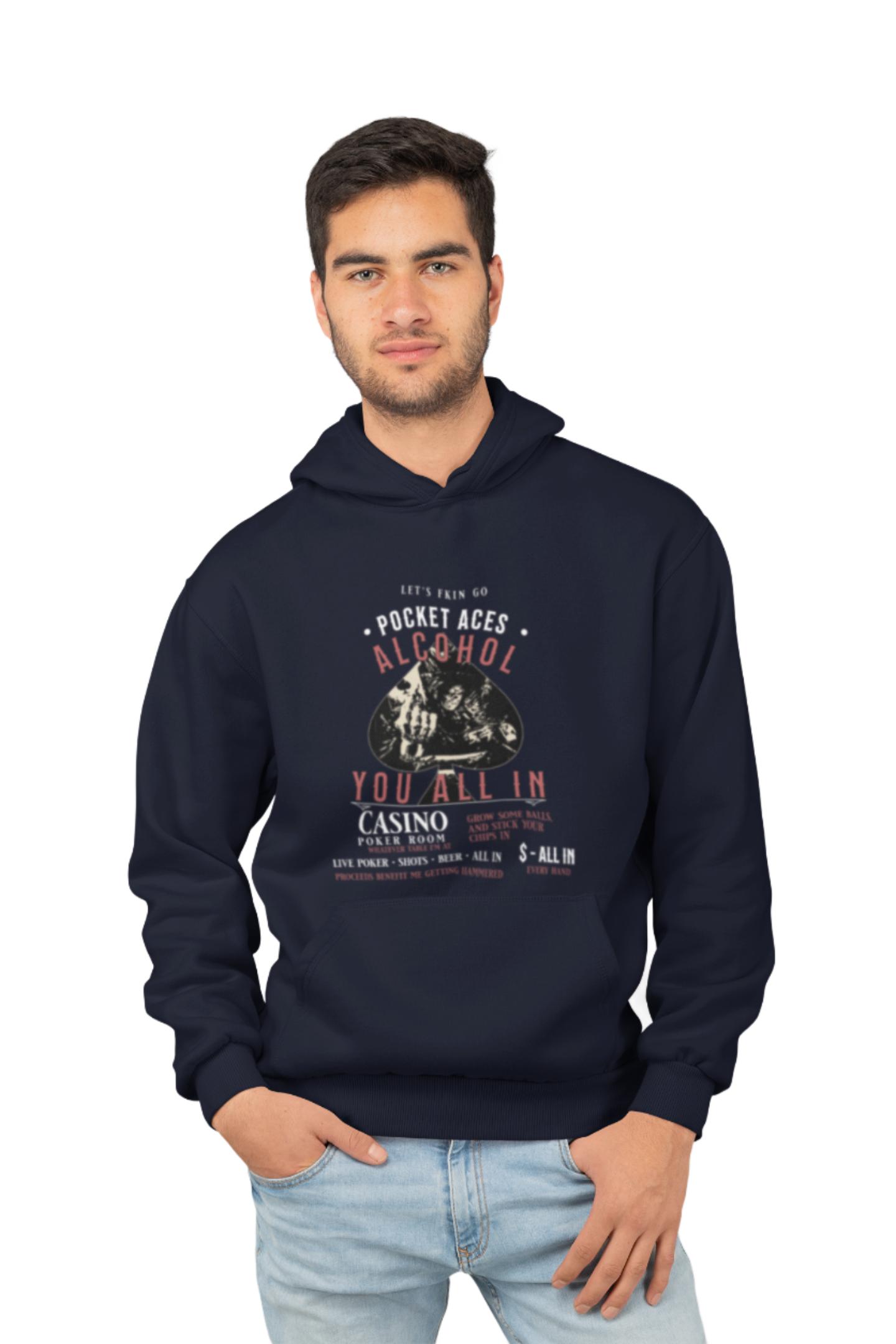 Alcohol You All In - Premium Hoodie