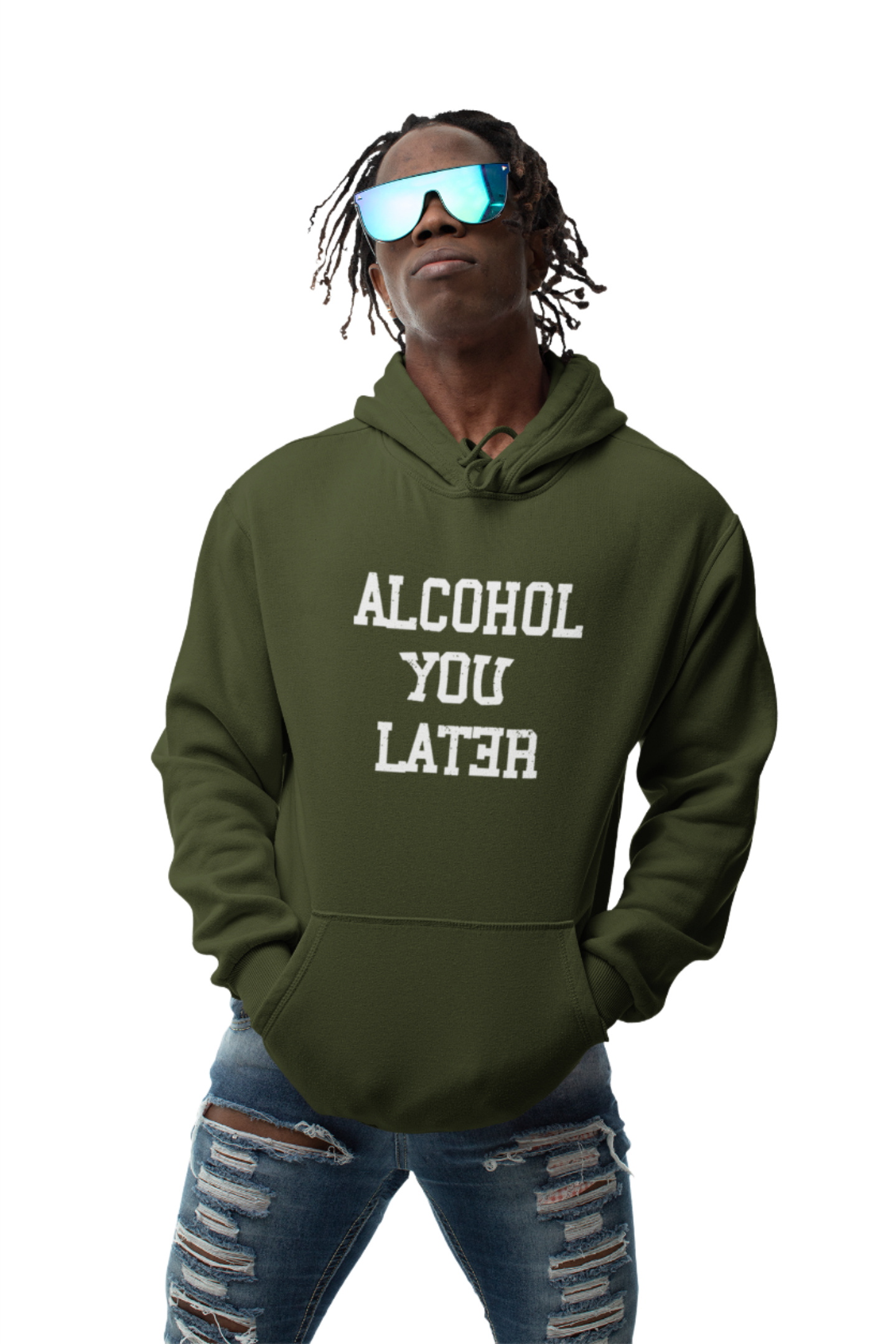 Alcohol You later - Premium Hoodie