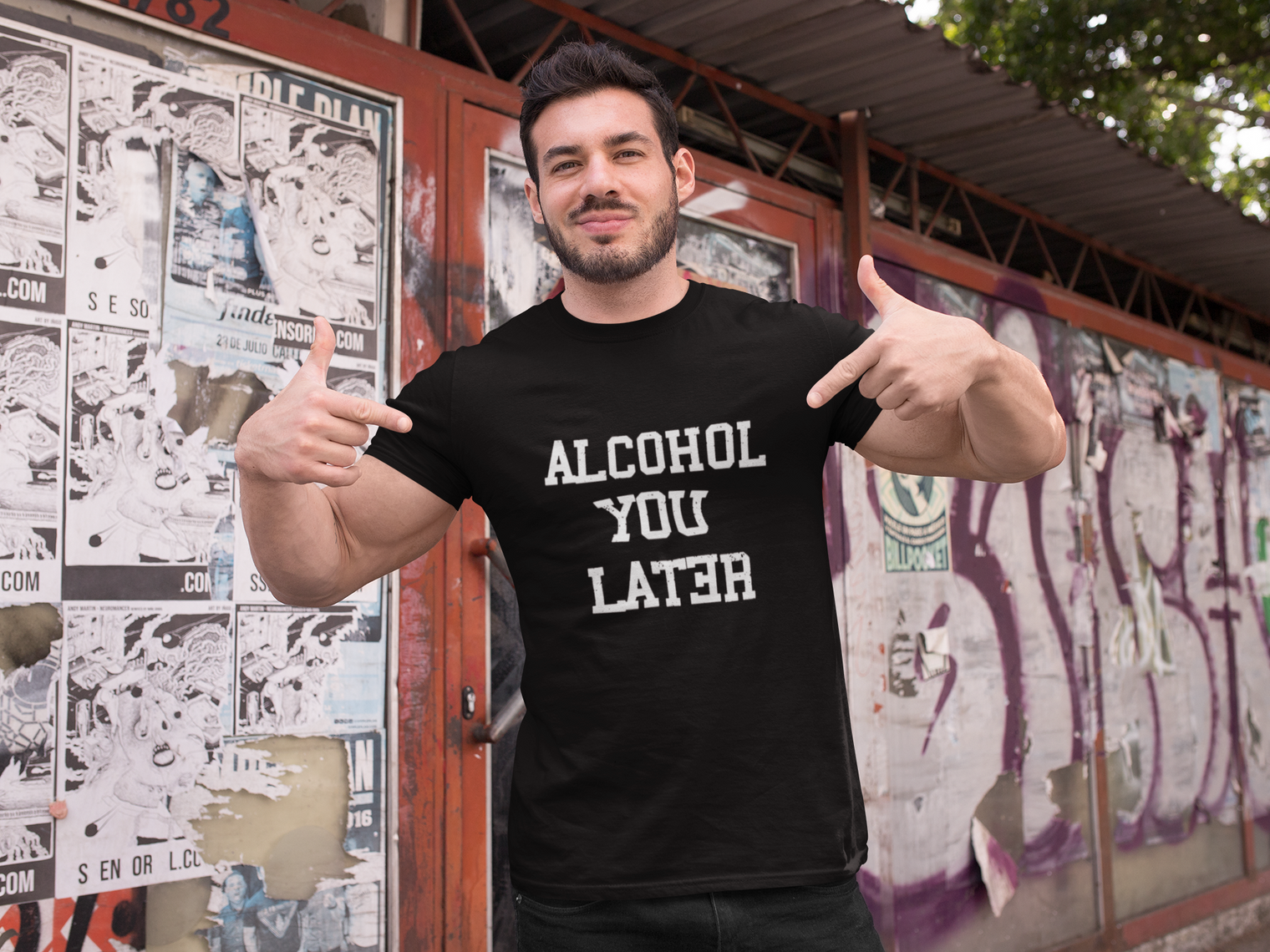 Alcohol You Later - Premium Tee