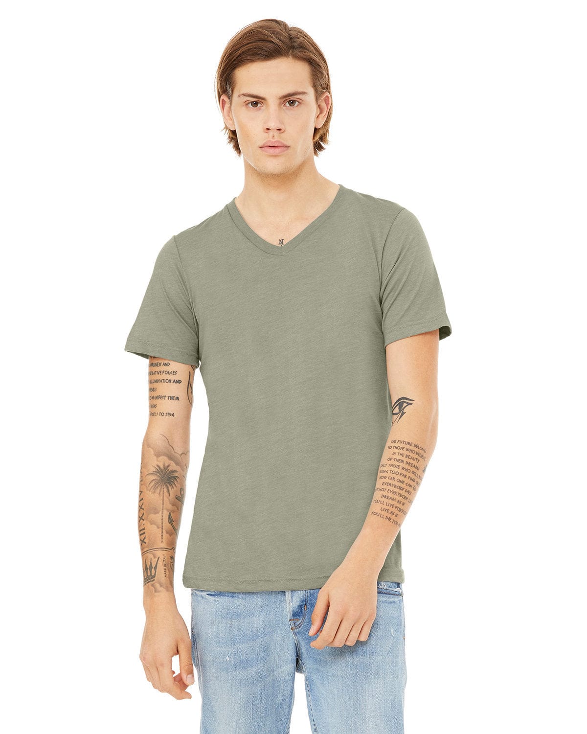 Blank - Premium V Neck Tee