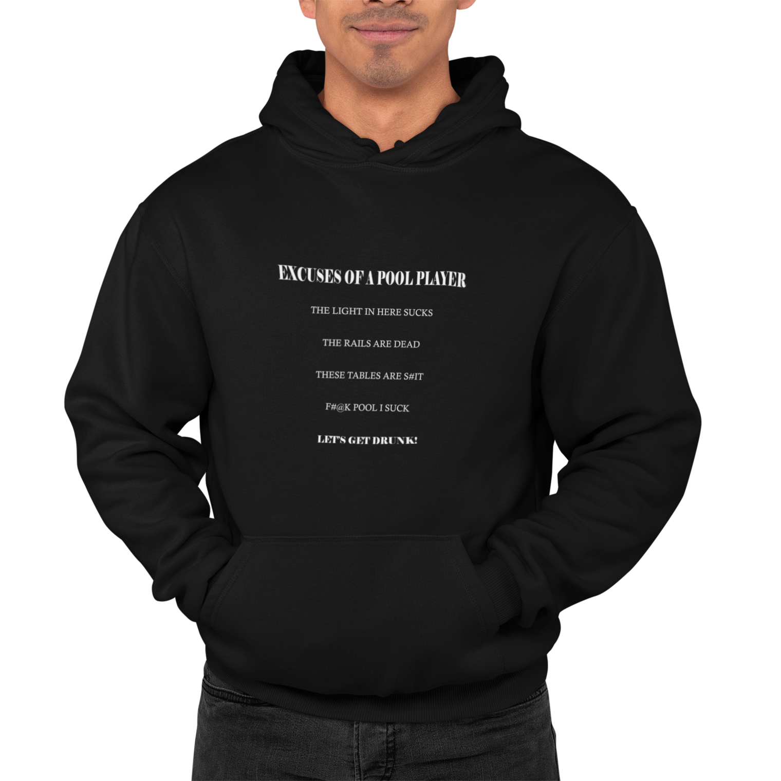 Excuses Of A Pool Player - Premium Hoodie