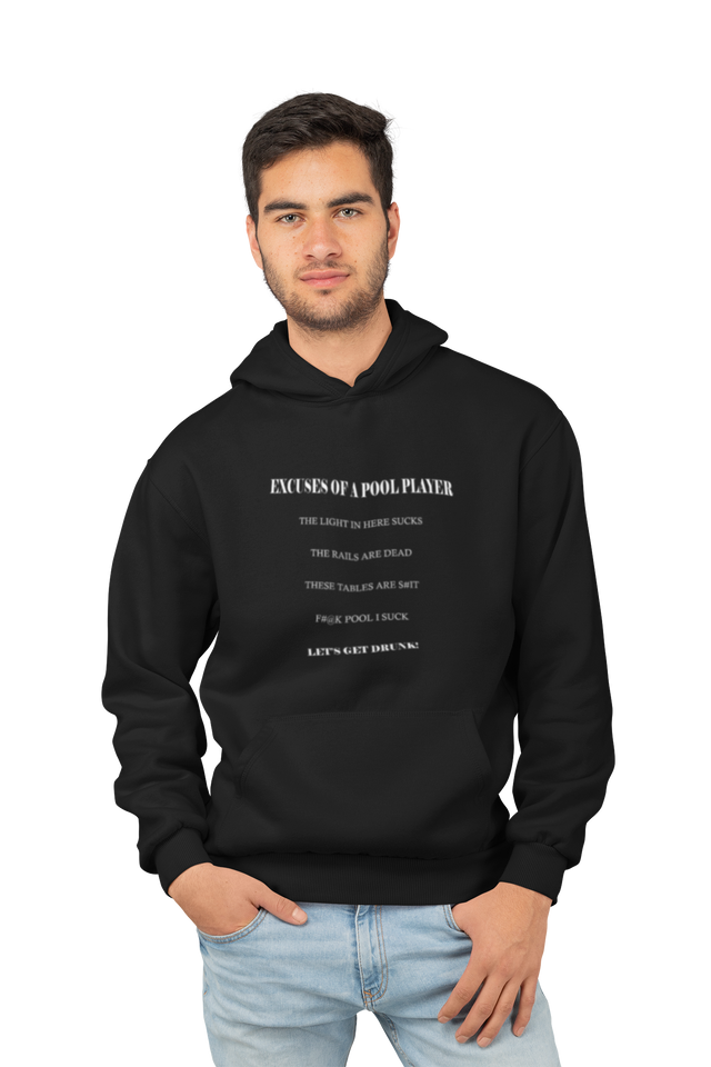 Excuses Of A Pool Player - Premium Hoodie