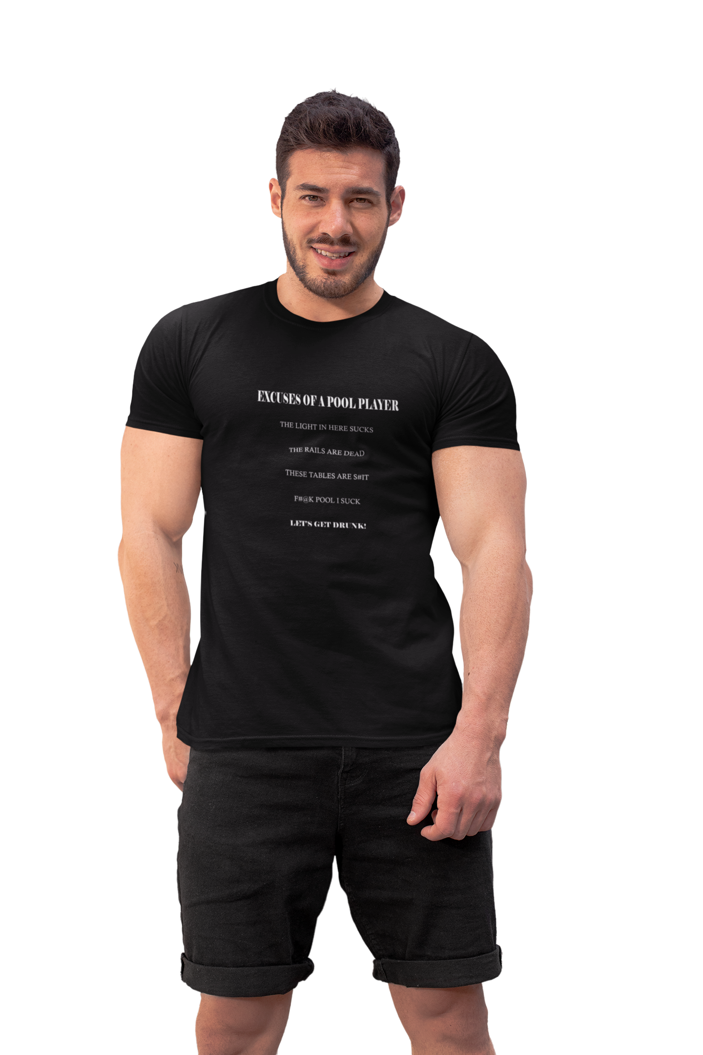 Excuses Of A Pool Player - Premium Tee