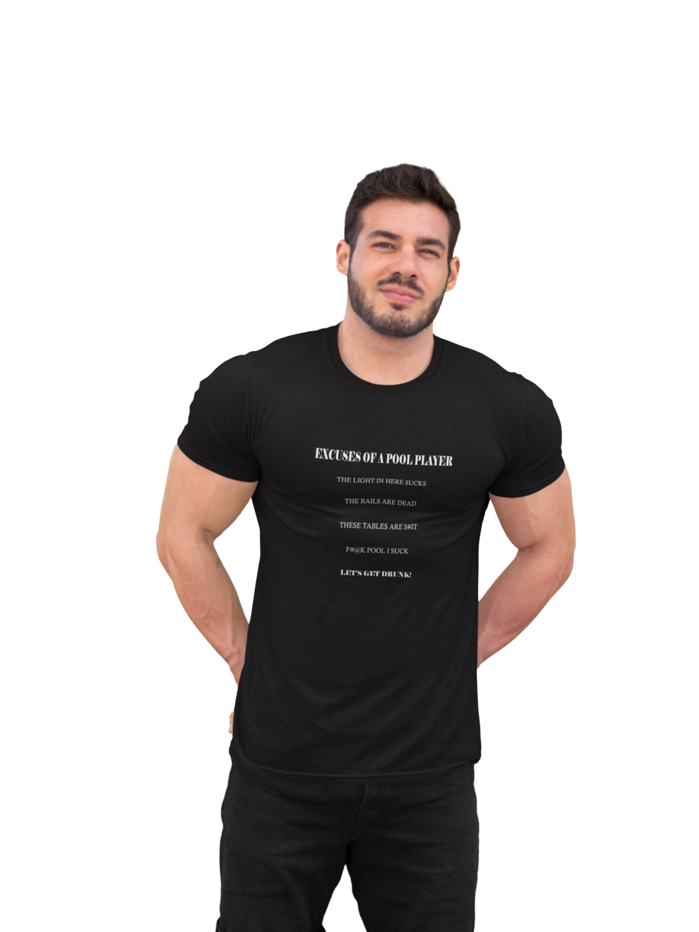 Excuses Of A Pool Player - Premium Tee