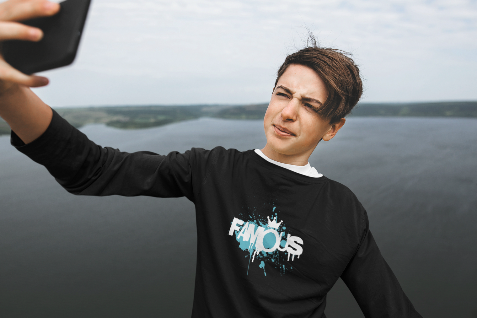 Famous - Premium Kids Long Sleeve