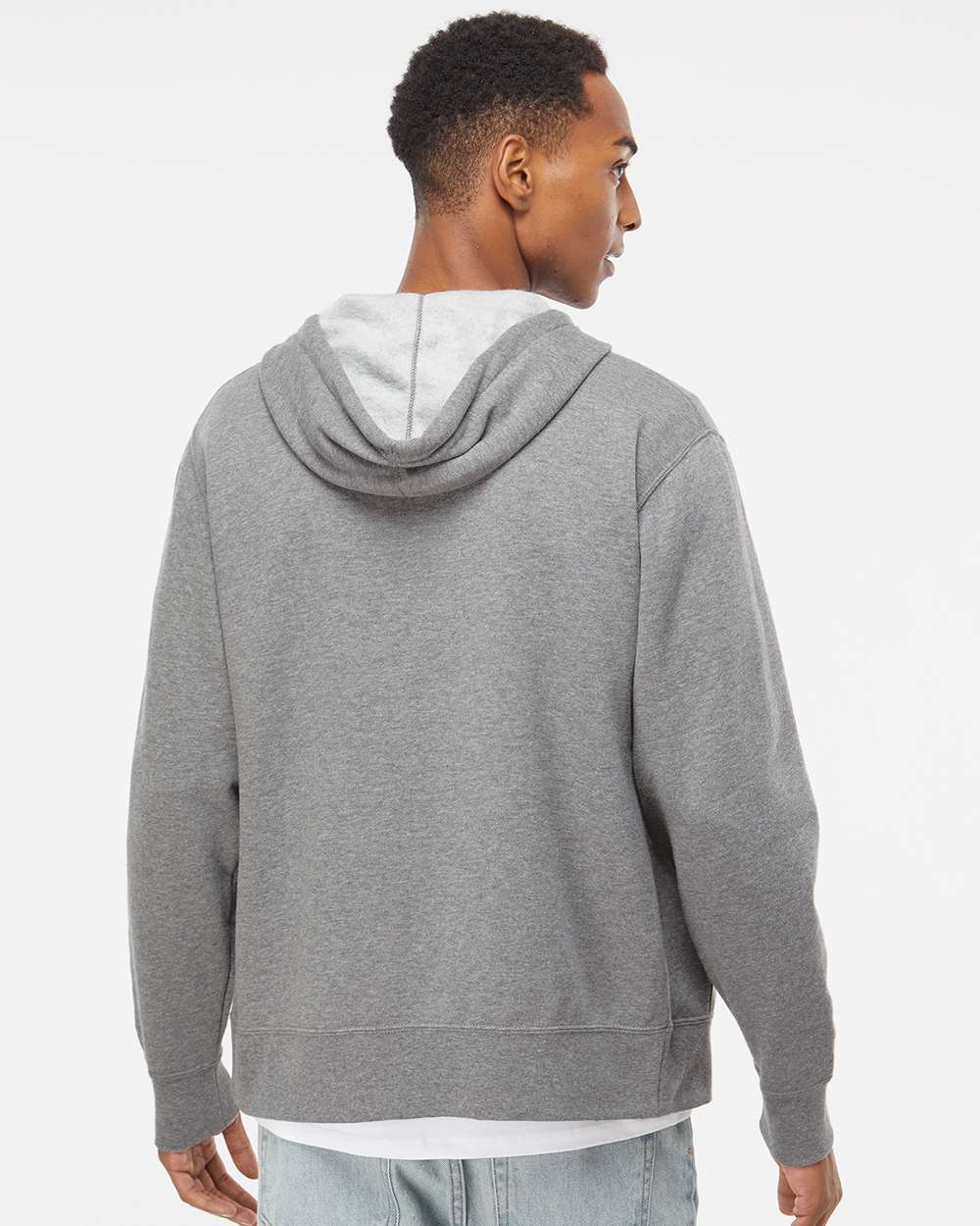 Gunmetal Lightweight Zip Hoodie
