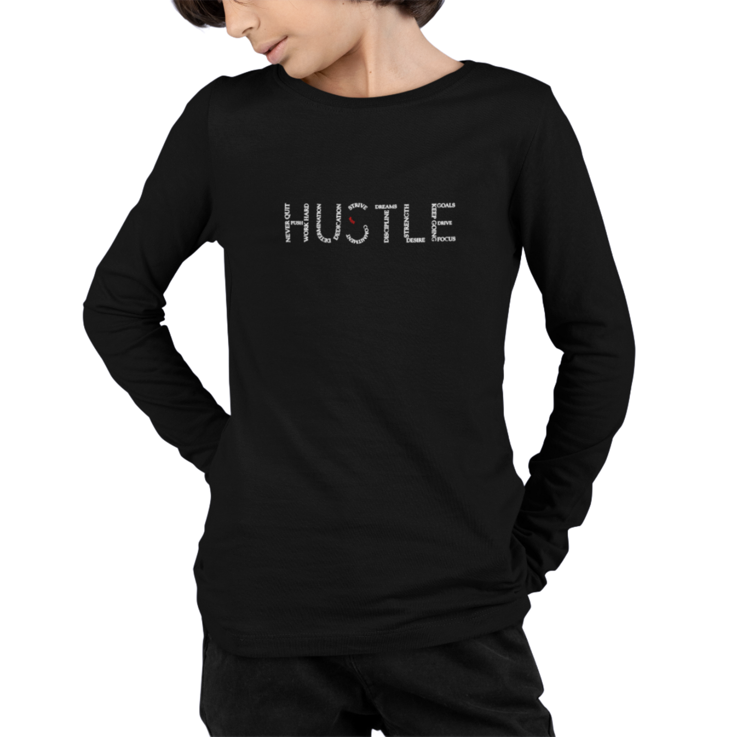 Hustle - Premium Kids Long Sleeve