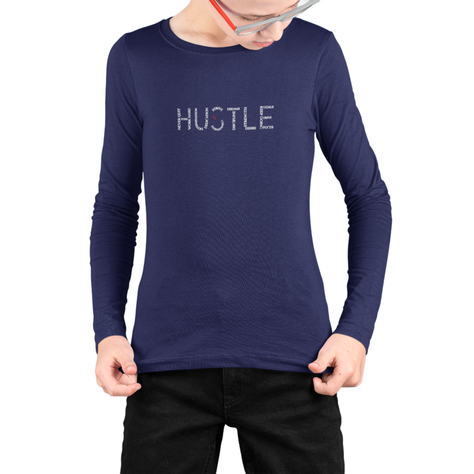 Hustle - Premium Kids Long Sleeve