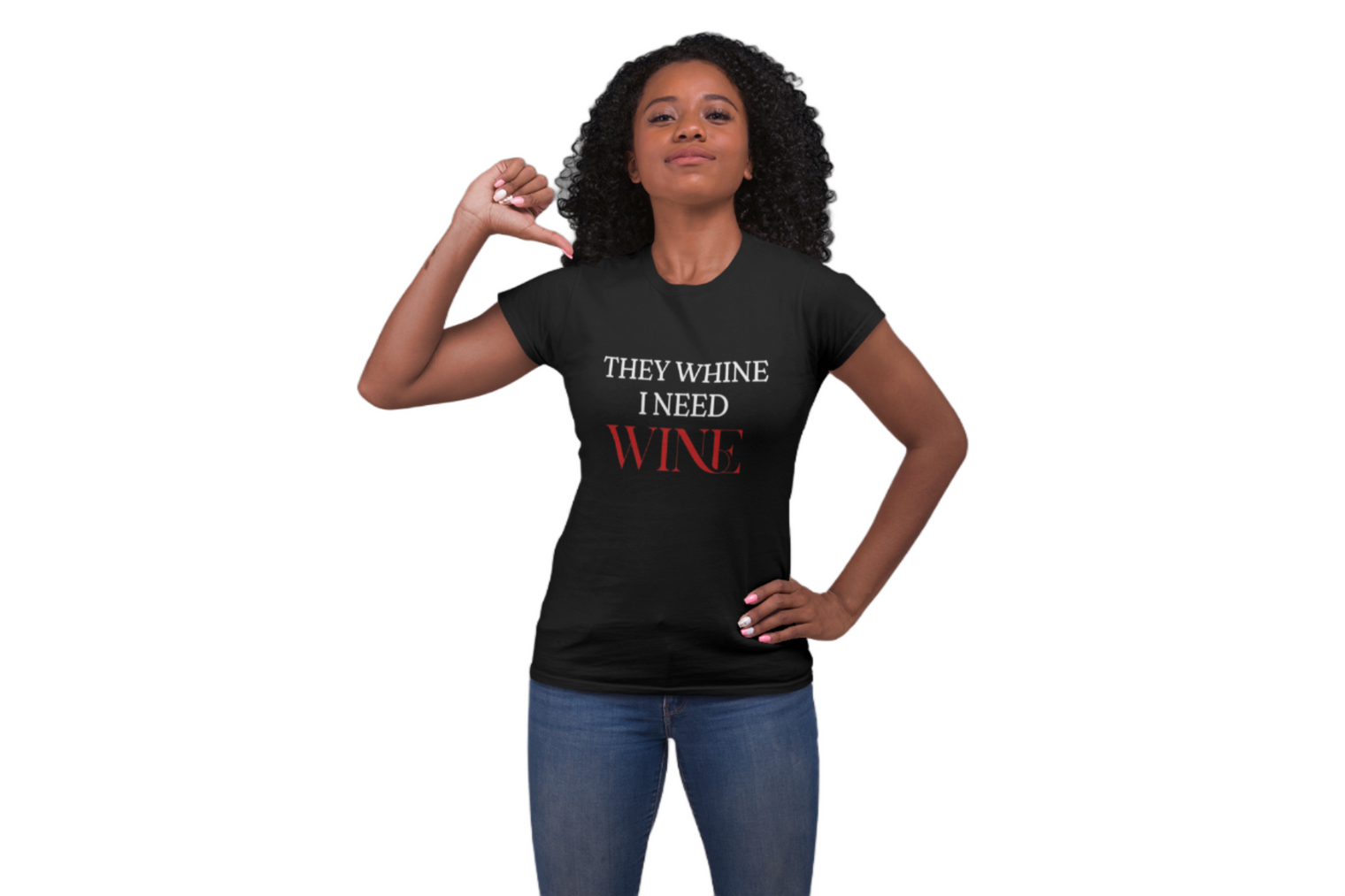I Wine - Premium Boyfriend Tee