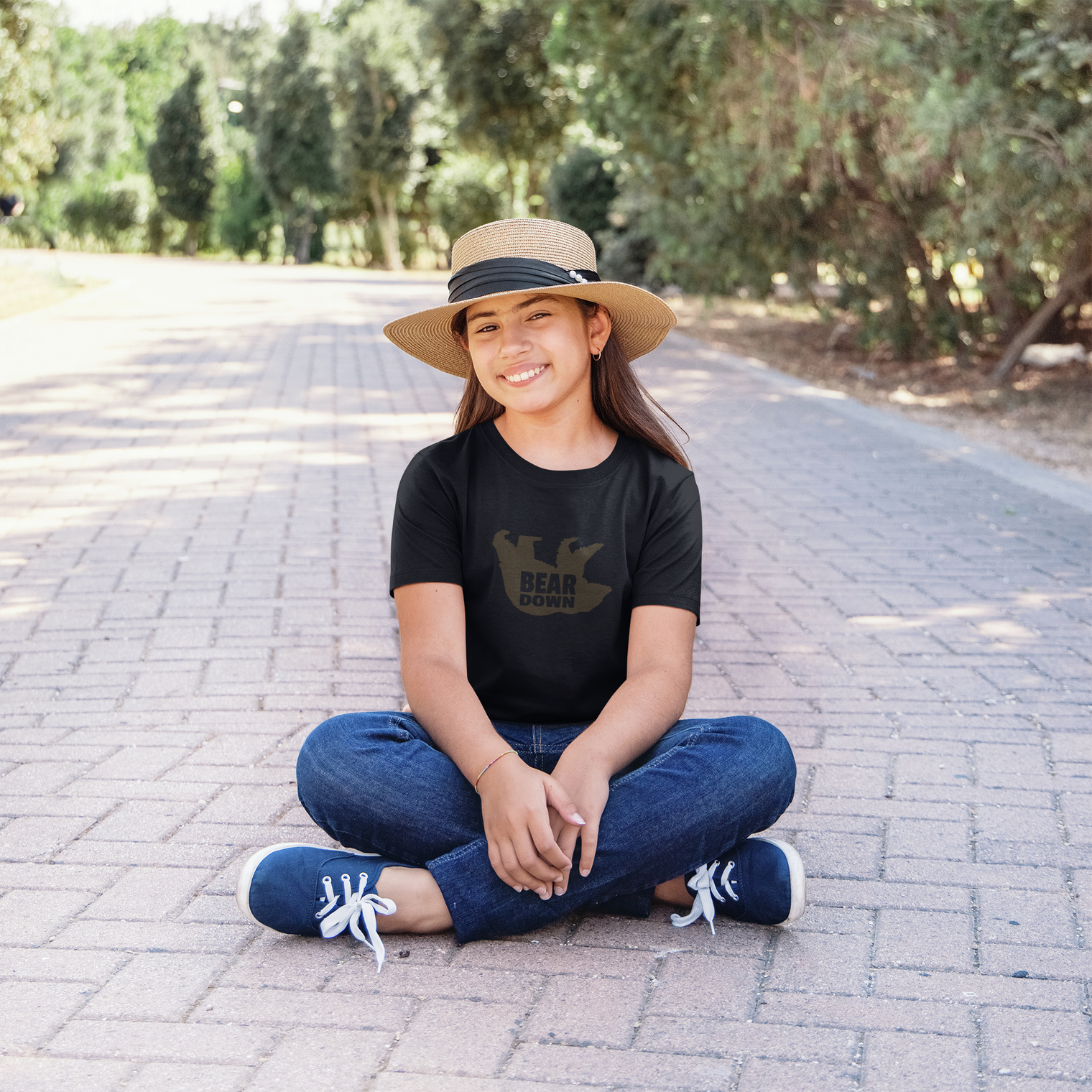 Bear Down - Premium Kids Tee