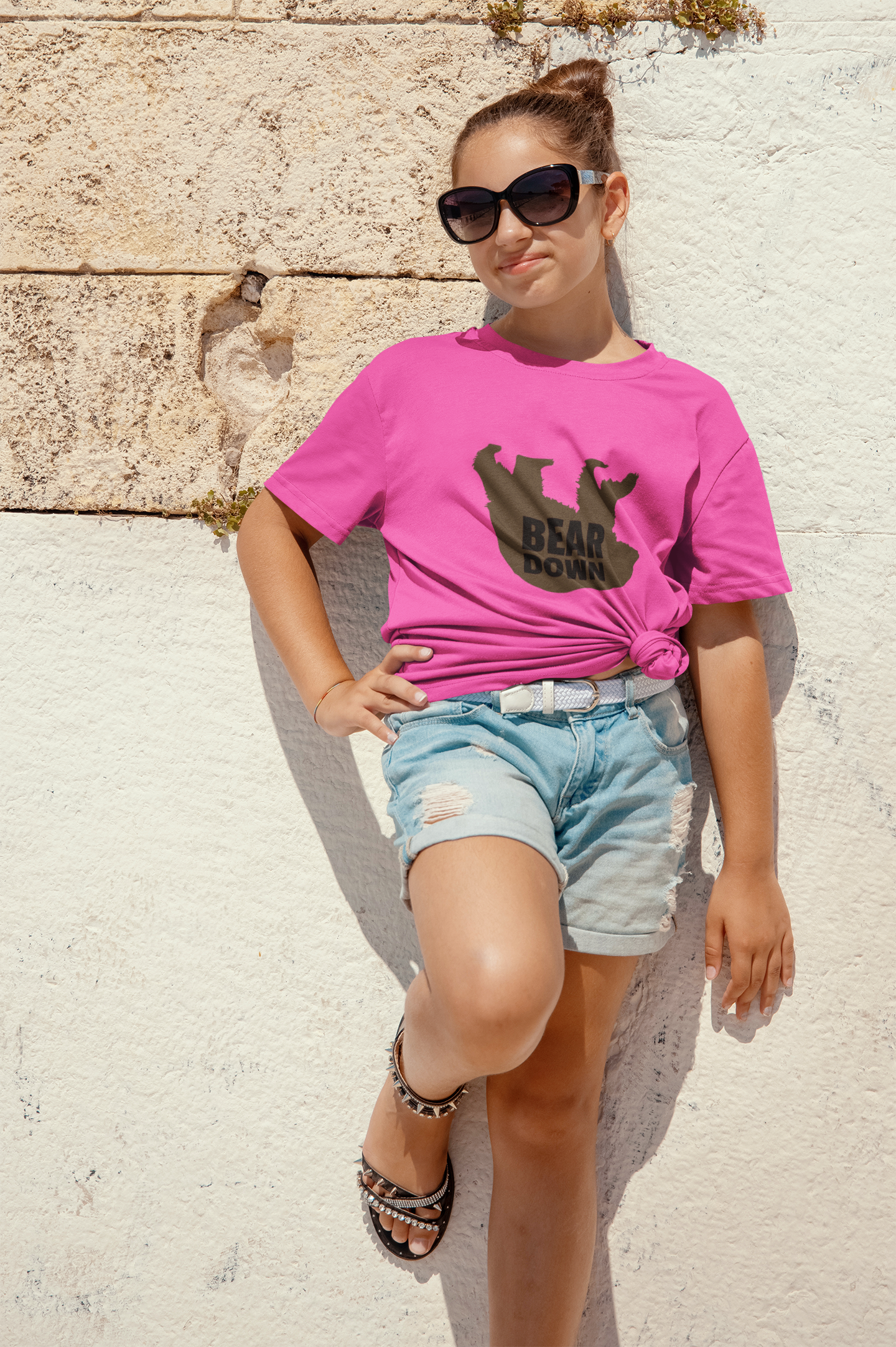 Bear Down - Premium Kids Tee