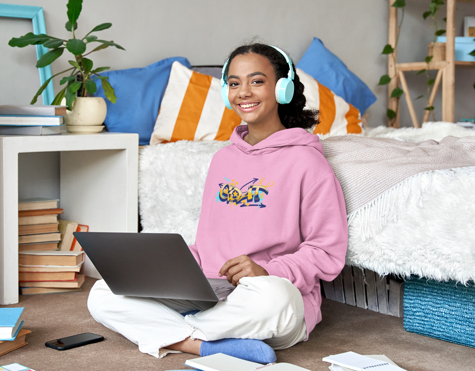 Goat - Premium Kids Hoodie