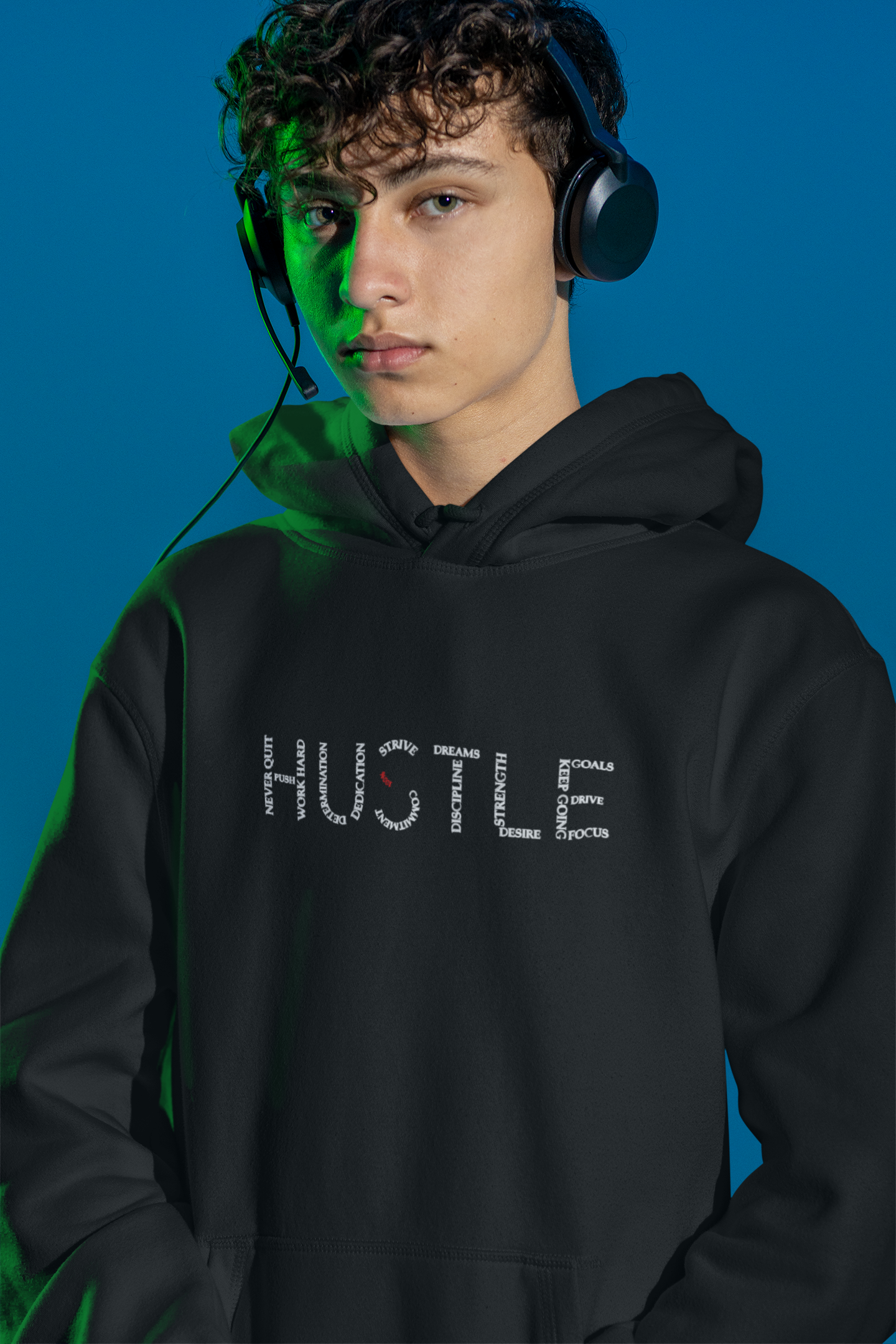 Hustle - Premium Kids Hoodie