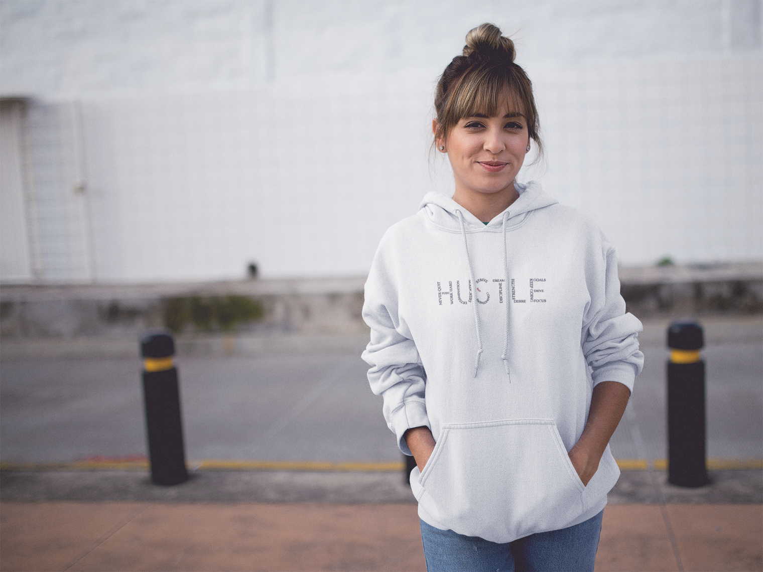 Hustle - Premium Kids Hoodie