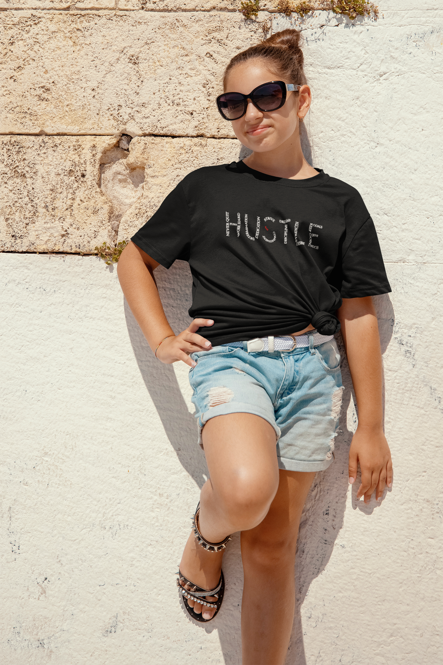 Hustle - Premium Kids Tee