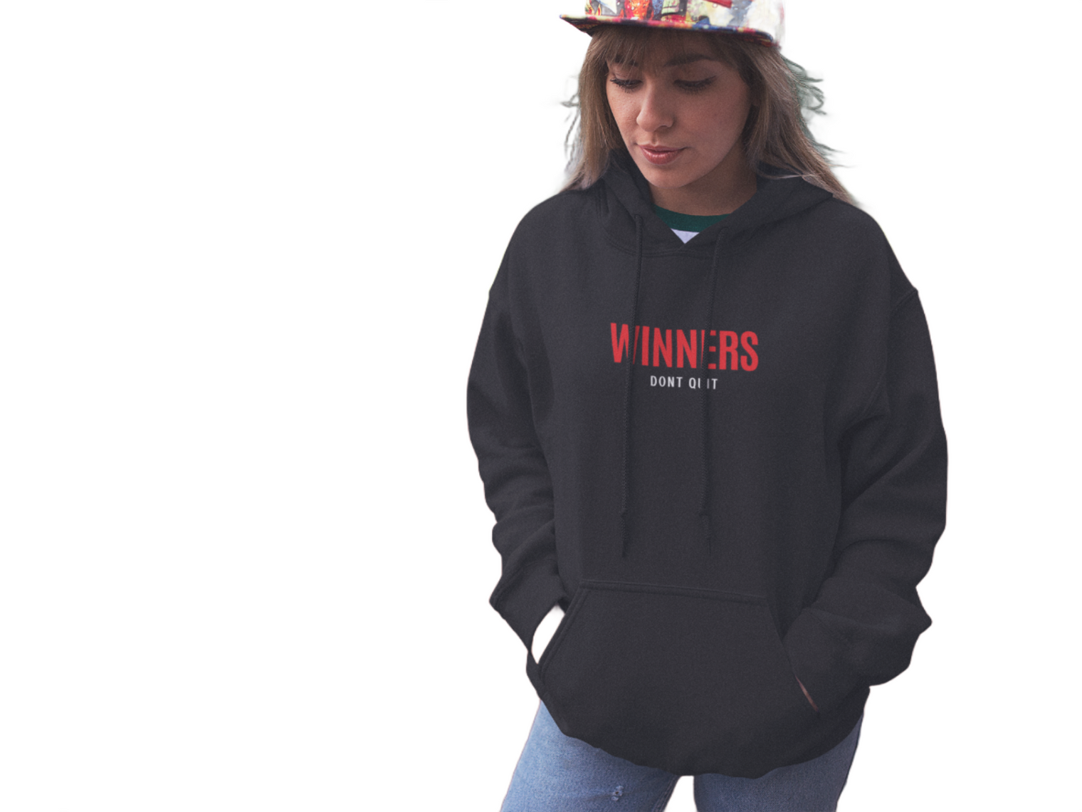 Winners Don't Quit - Premium Kids Hoodie