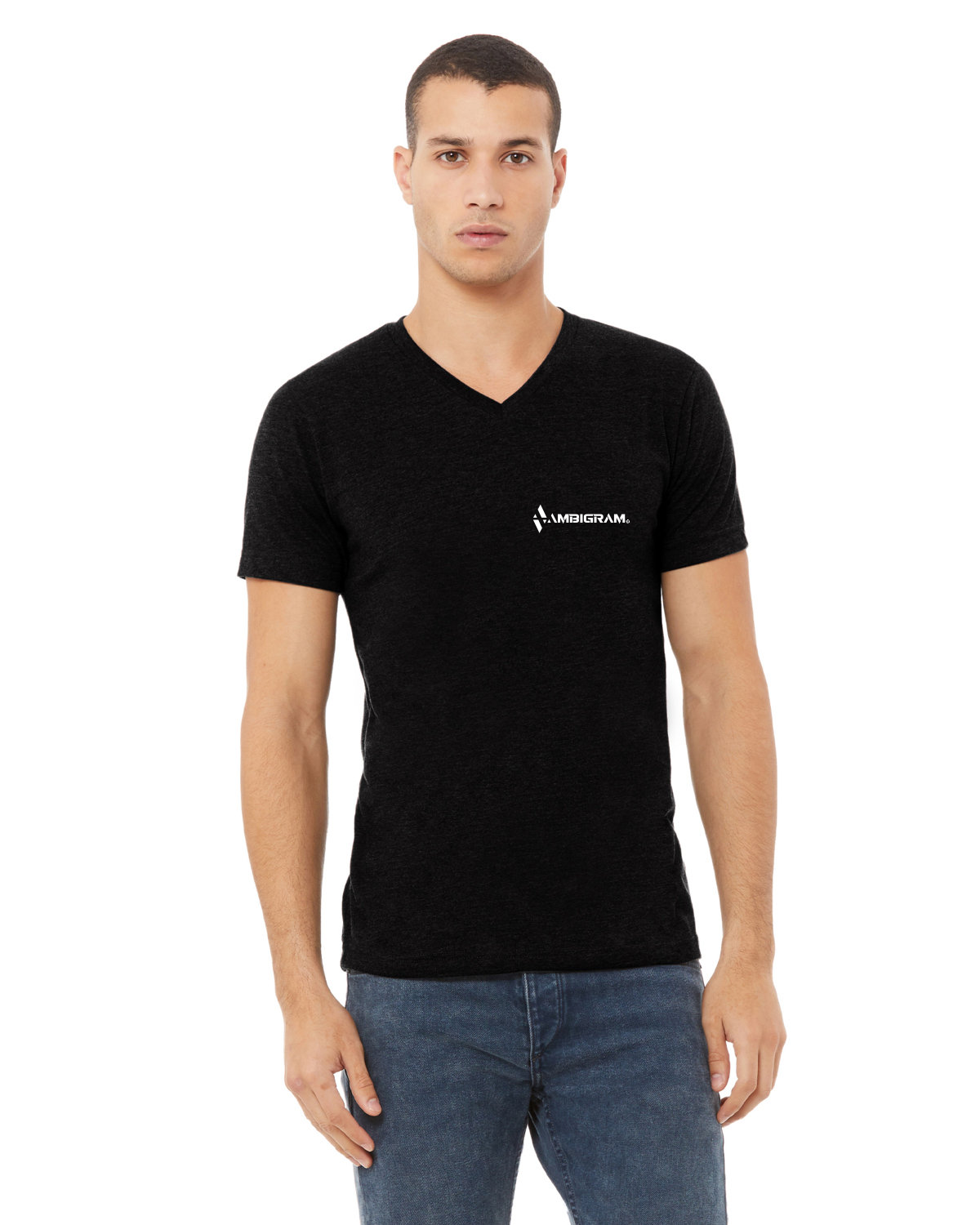 Ambigram V Neck T-Shirt