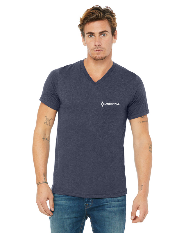 Ambigram V Neck T-Shirt