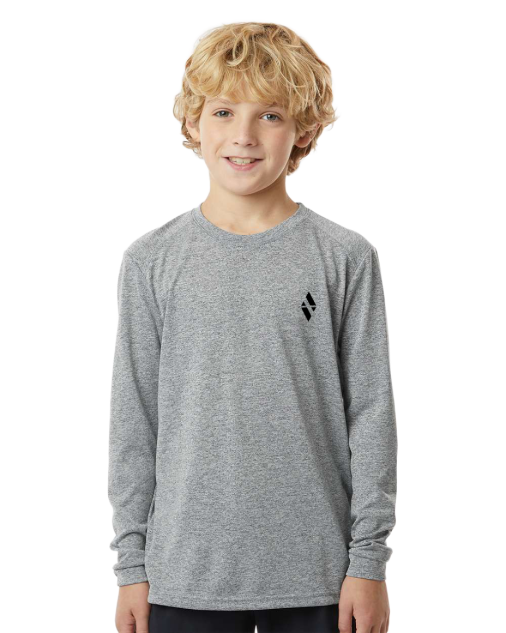 Performance Logo - Kids Long Sleeve