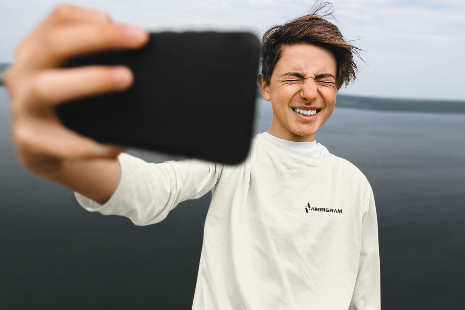 Logo - Kids Premium Long Sleeve