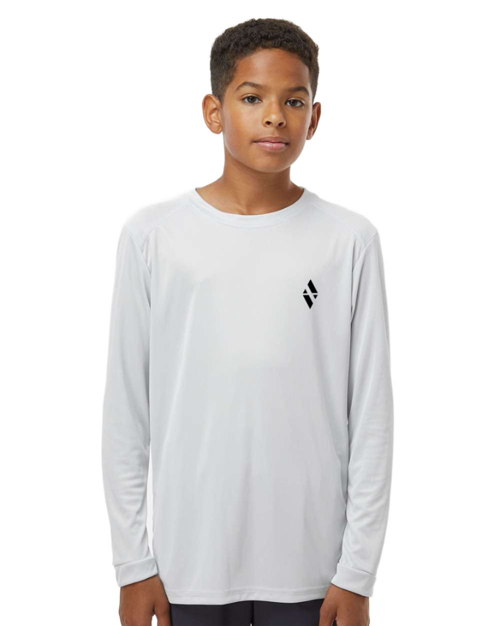 Performance Logo - Kids Long Sleeve