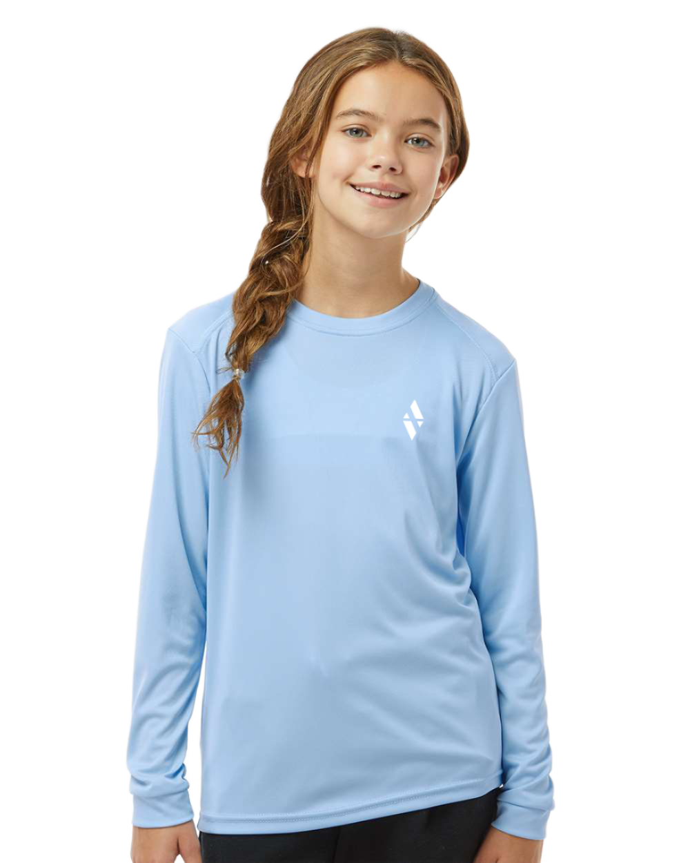 Performance Logo - Kids Long Sleeve