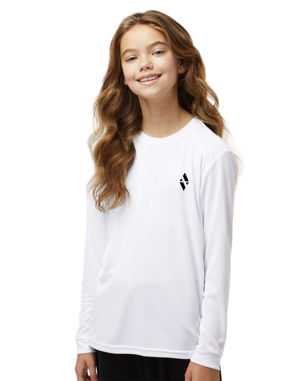 Performance Logo - Kids Long Sleeve