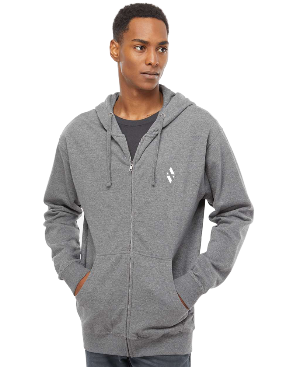 Logo - Premium Midweight Zip Hoodie