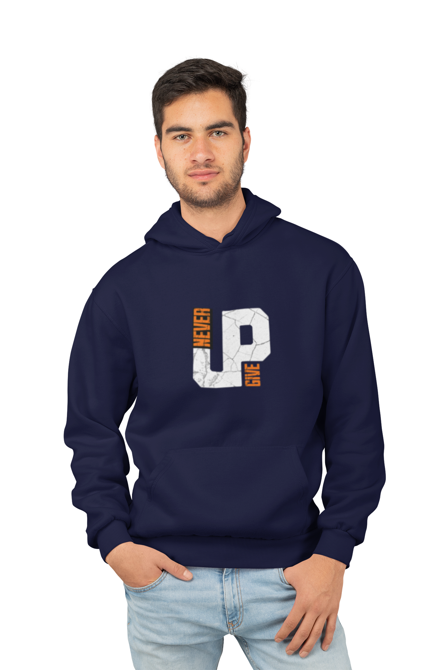 Never Give Up - Premium Hoodie