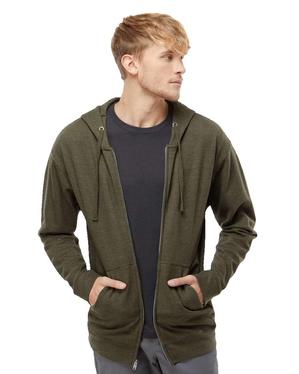 Blank - Premium Midweight Zip Hoodie