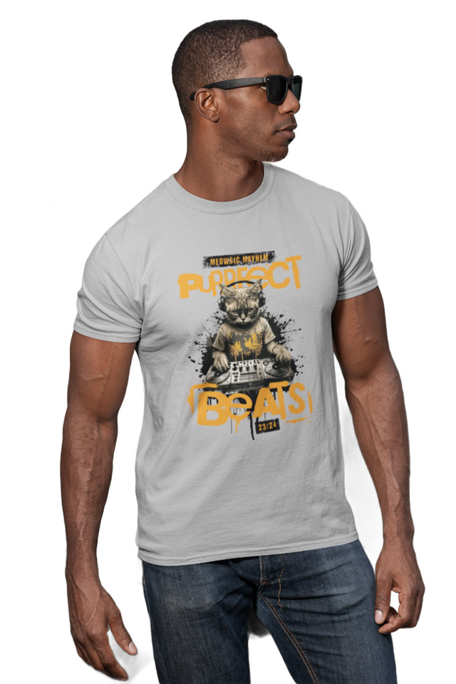 Purrfect Beats - Premium Tee