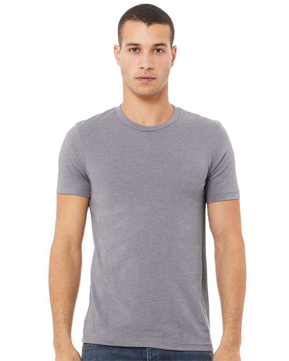Grey Crew Neck T-Shirt