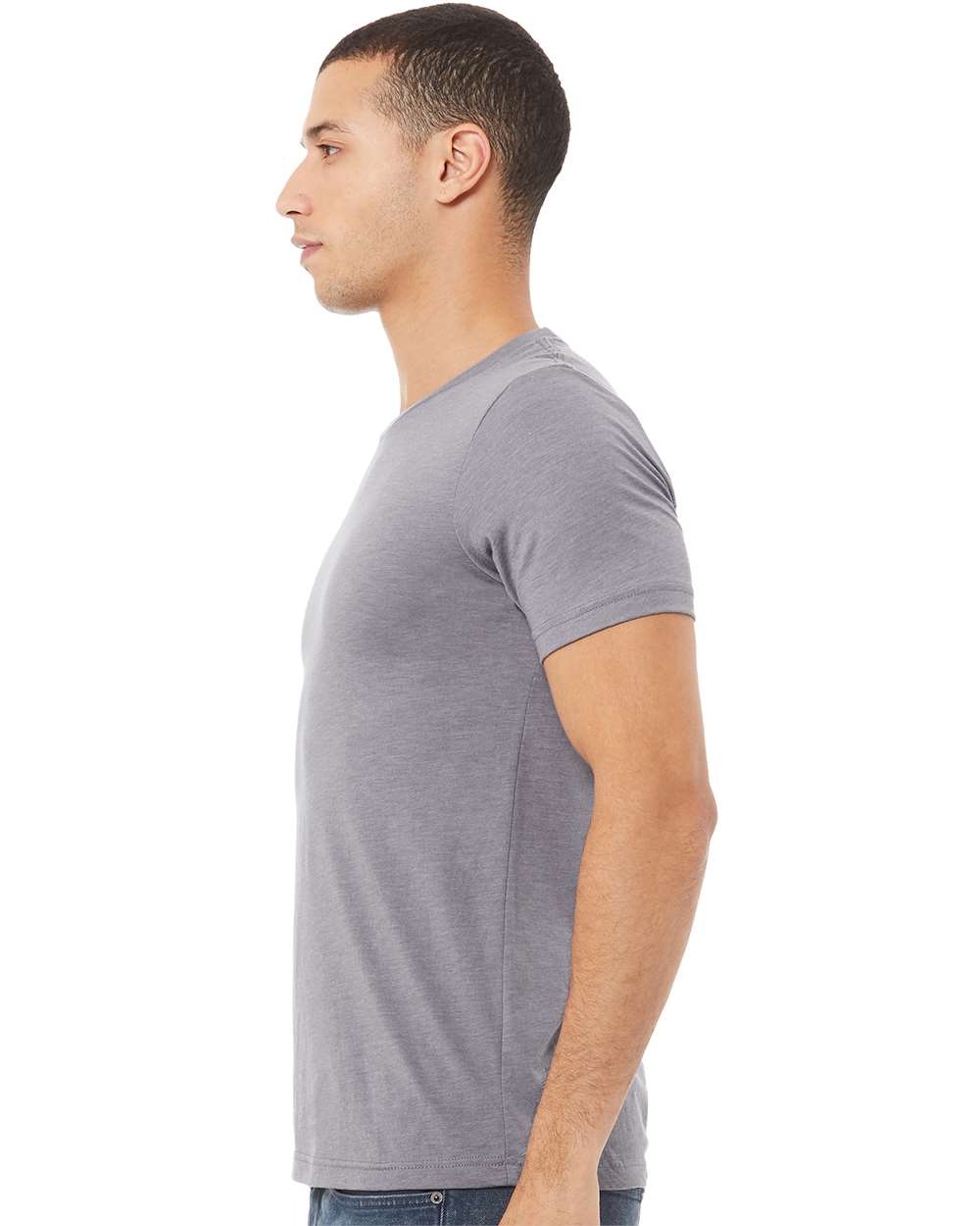 Grey Crew Neck T-Shirt