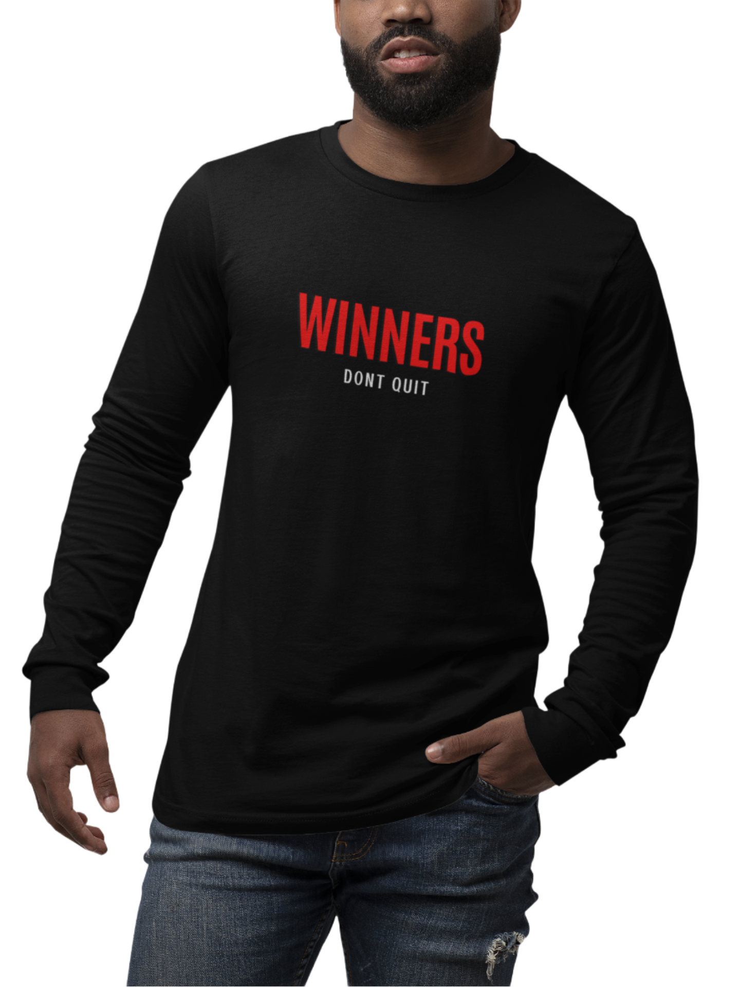 Winners Don't Quit - Premium Long Sleeve