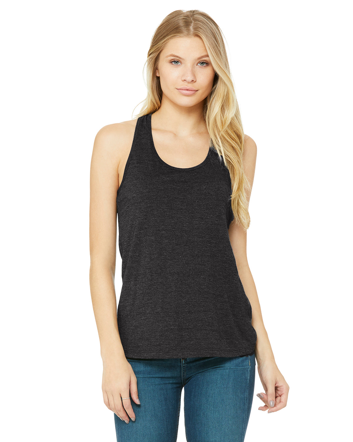 Dark Grey Racerback Tank
