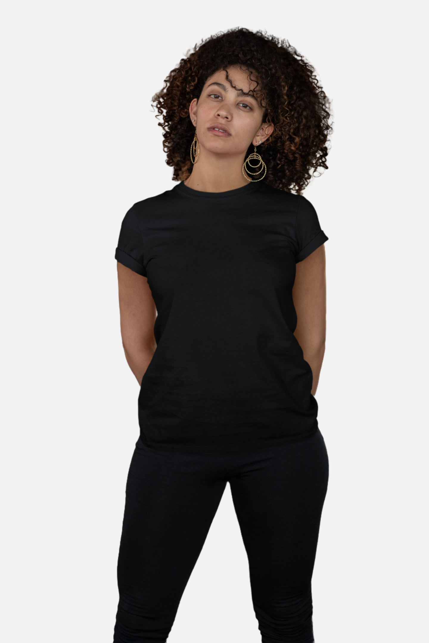 Black Crew Neck T-Shirt