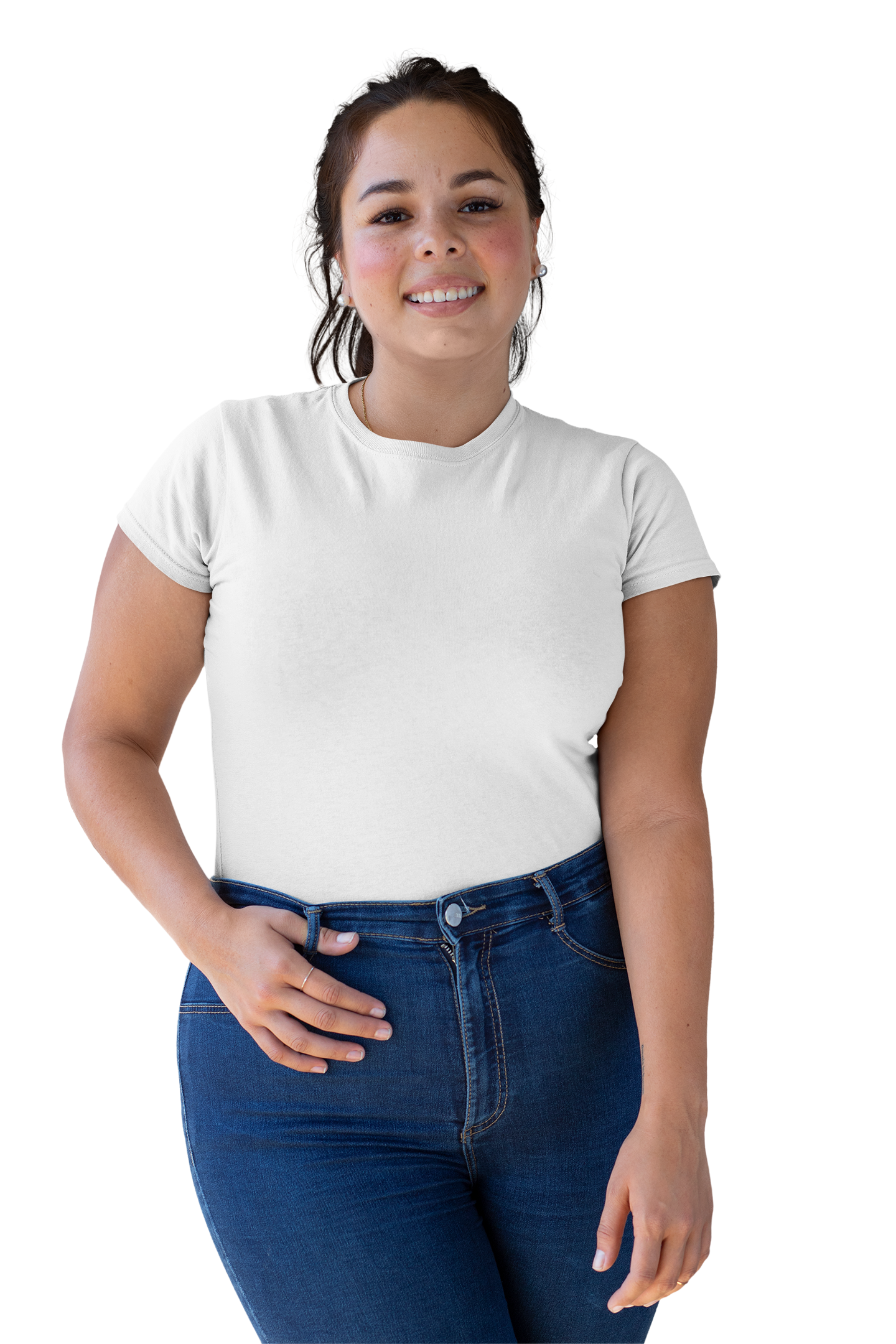 White Crew Neck T-Shirt