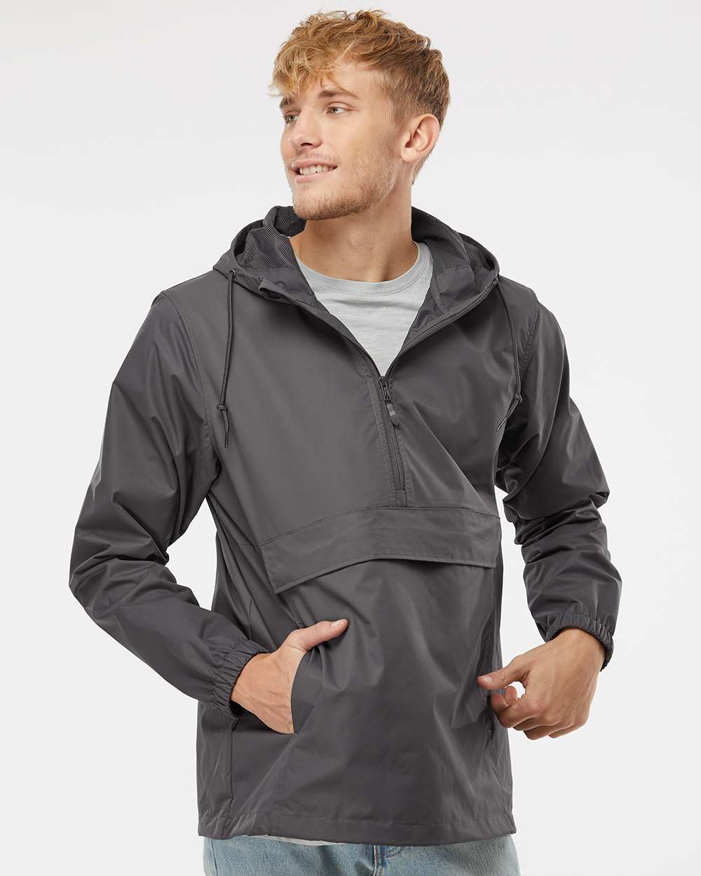 Graphite Nylon Anorak