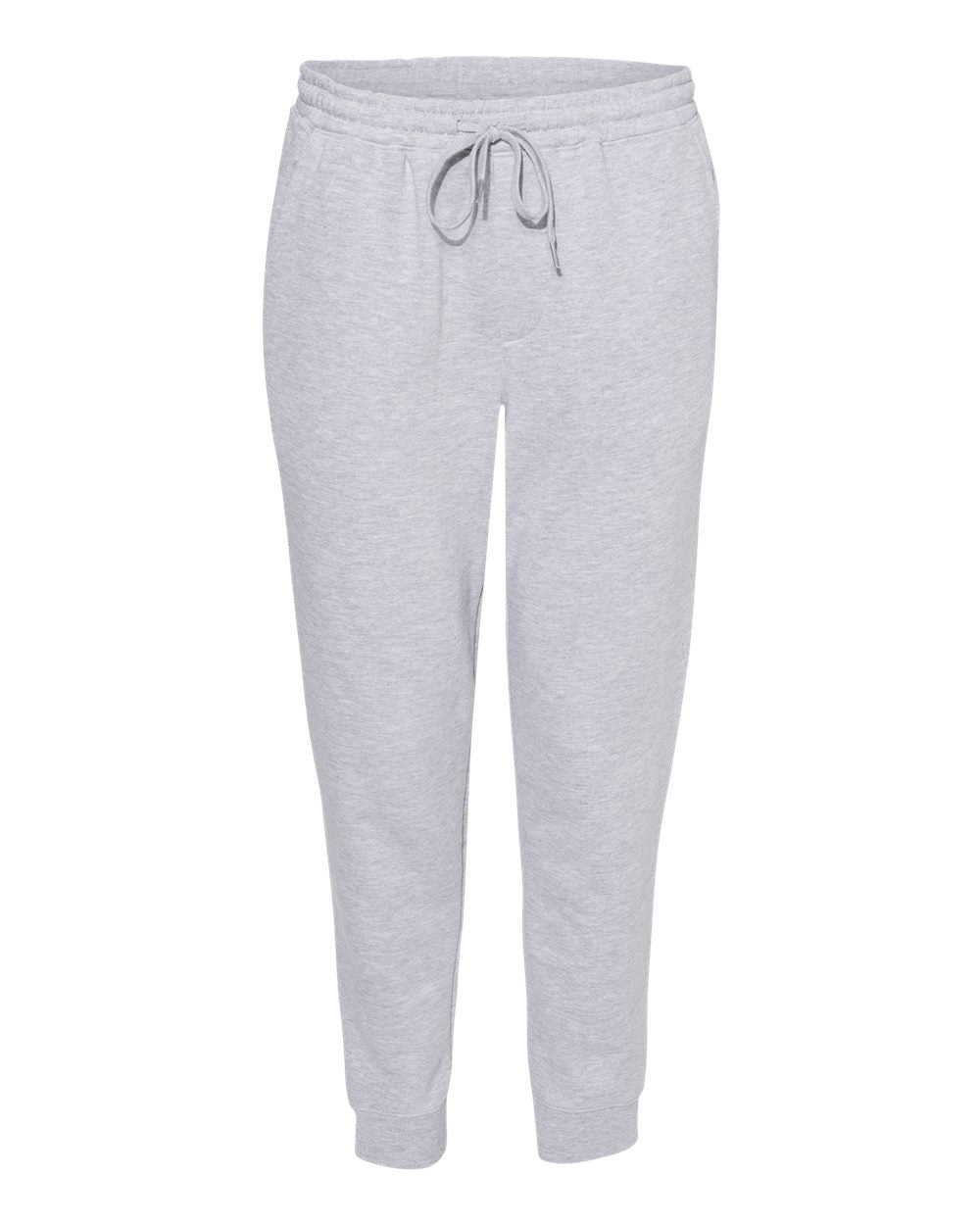 Heather Grey Premium Fleece Joggers