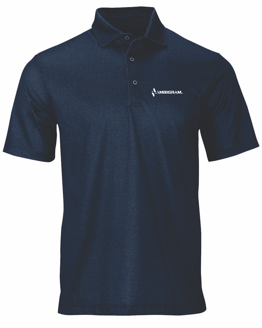 Ambigram Navy Sublimated Polo