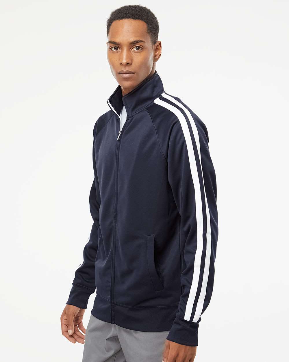 Navy Track Jacket