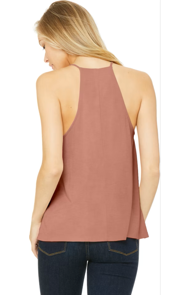 Mauve Flowy Tank