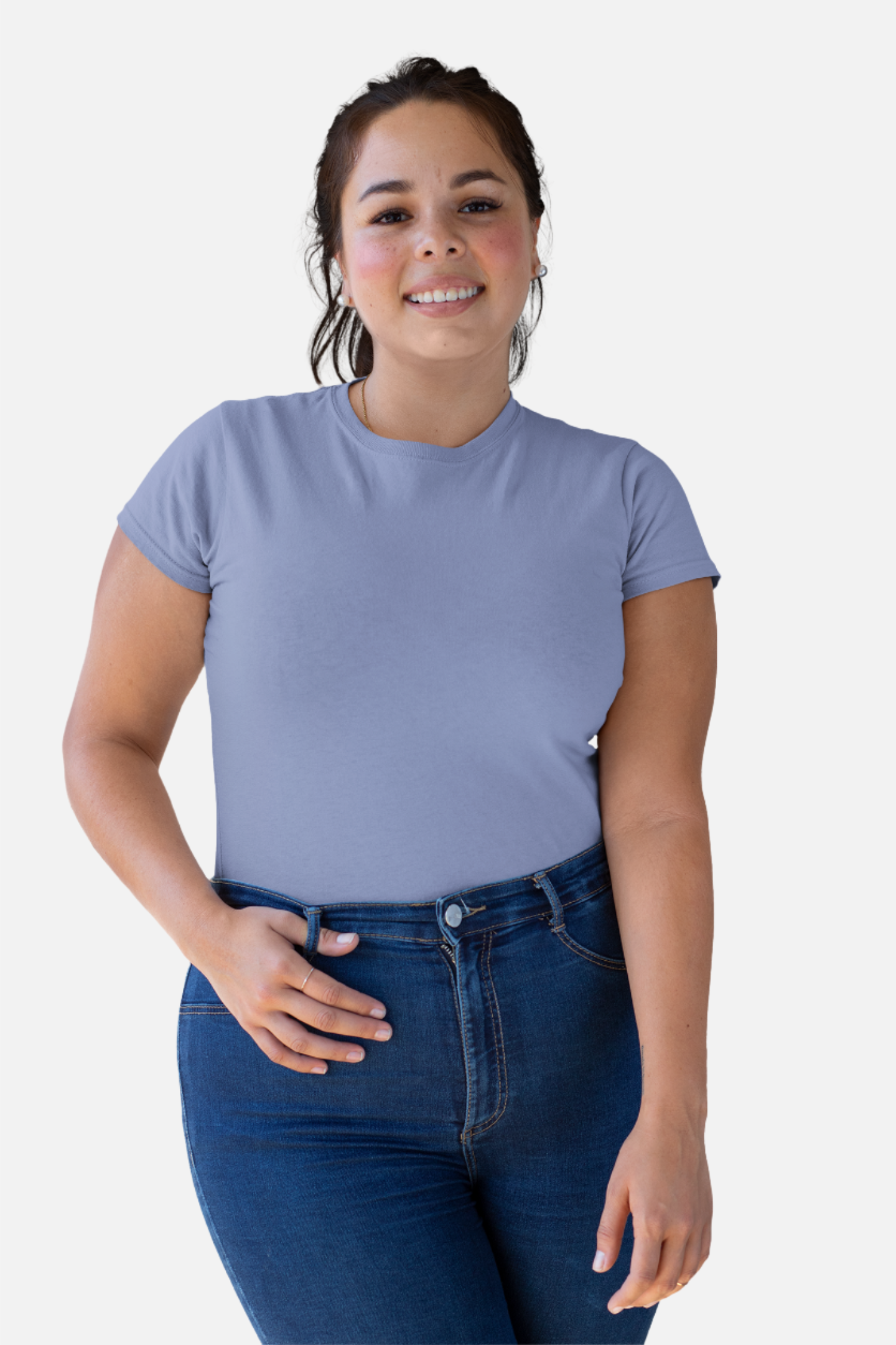 Lavender Crew Neck T-Shirt