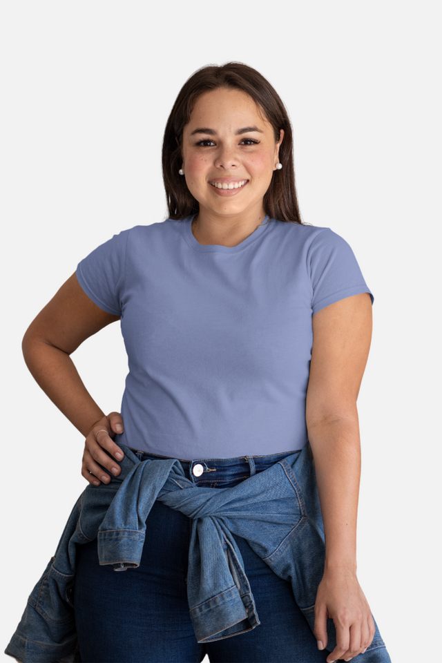 Lavender Crew Neck T-Shirt