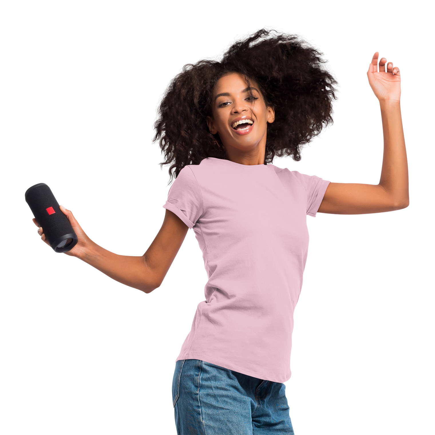 Pink Crew Neck T-Shirt