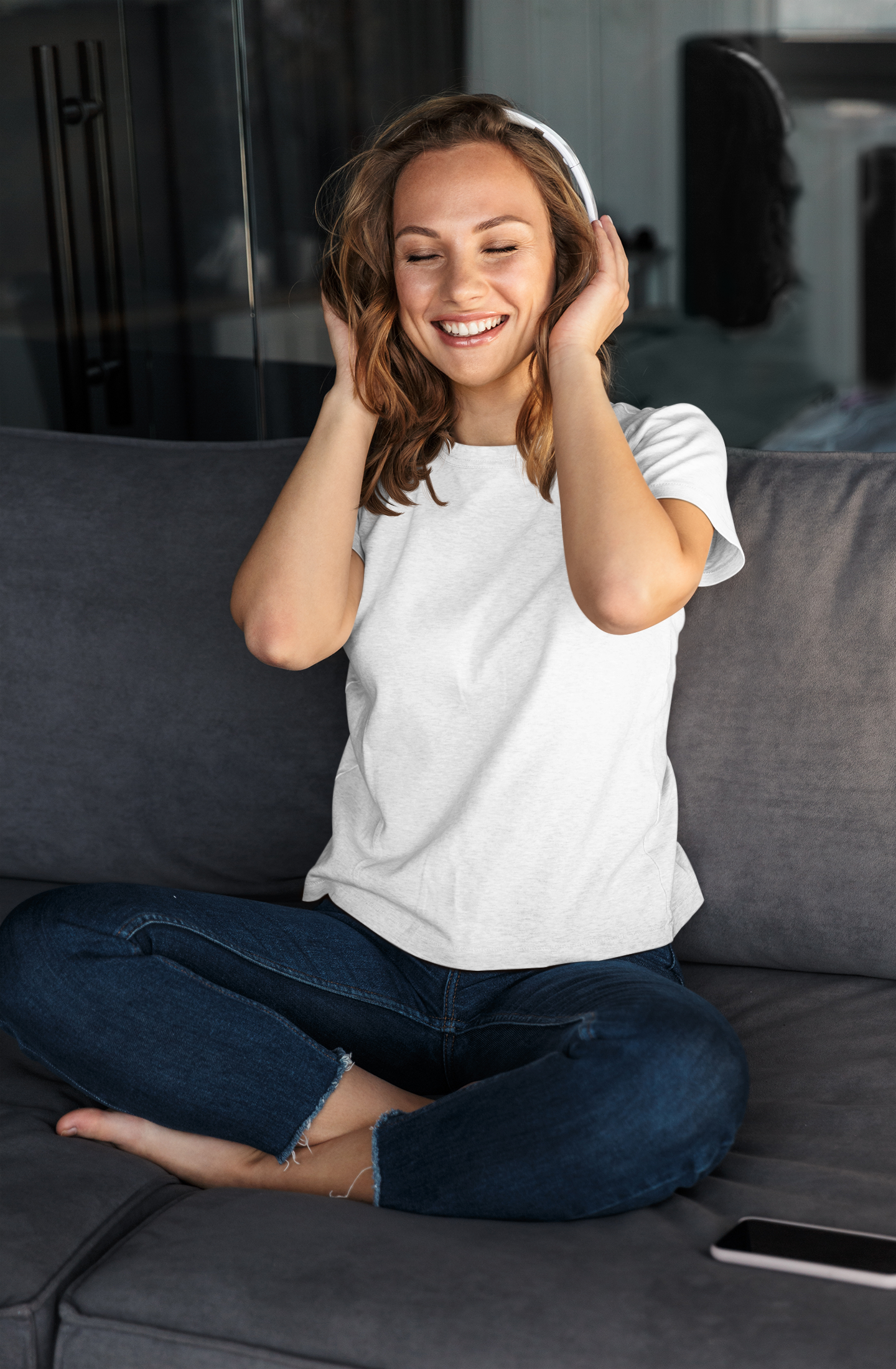 White Crew Neck T-Shirt