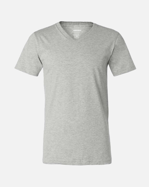 Athletic Grey V Neck T-Shirt