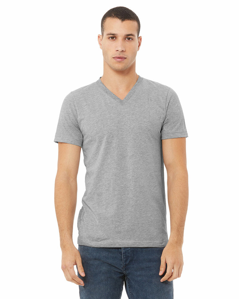Athletic Grey V Neck T-Shirt