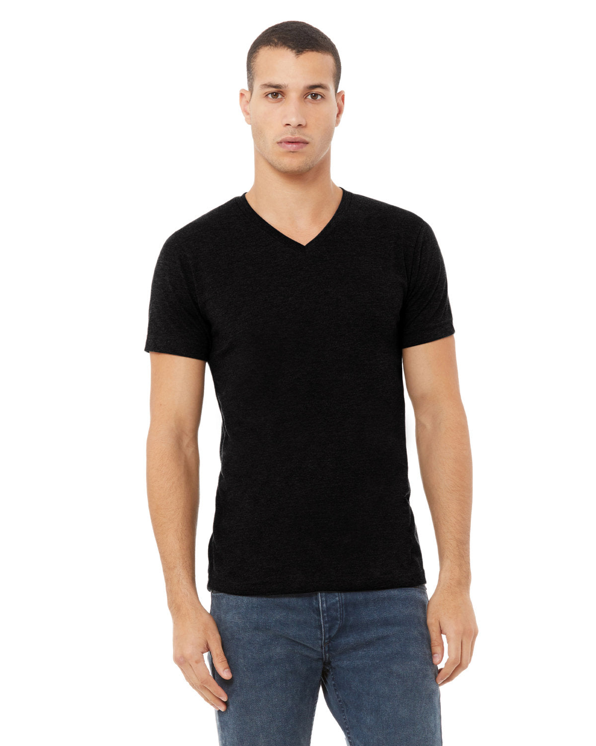 Black V-Neck 6 Pack