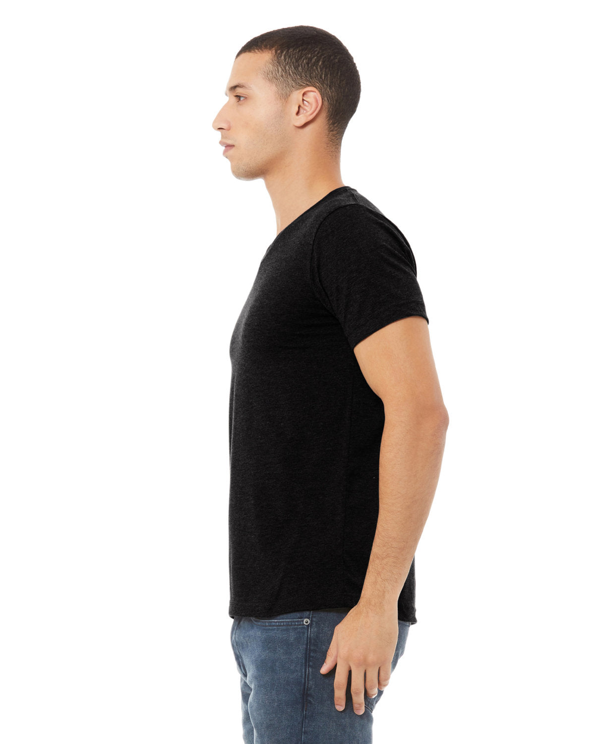 Black V Neck T-Shirt